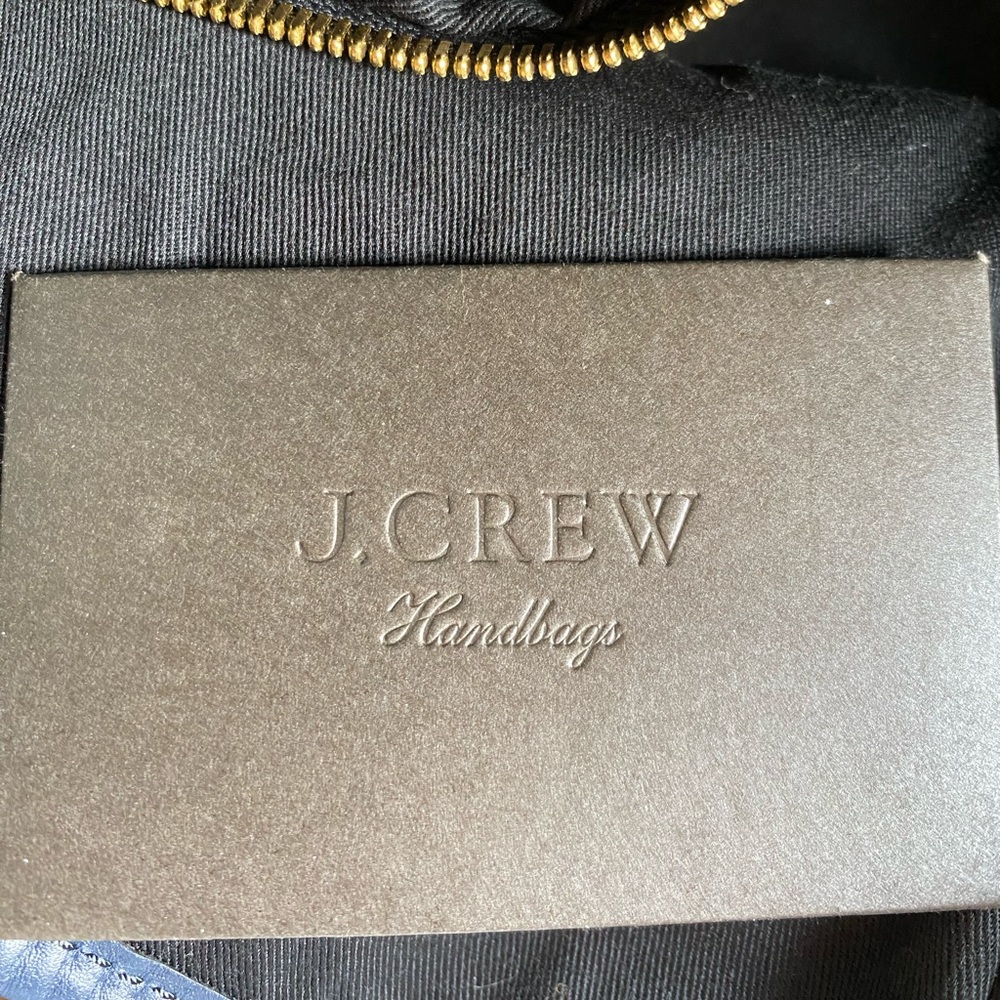 ✨ J.Crew Bag - Midnight Blue - GORGEOUS! 🤩 - Picture 6 of 11